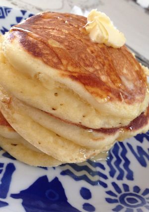 ふわふわホットケーキ-レシピのメイン写真