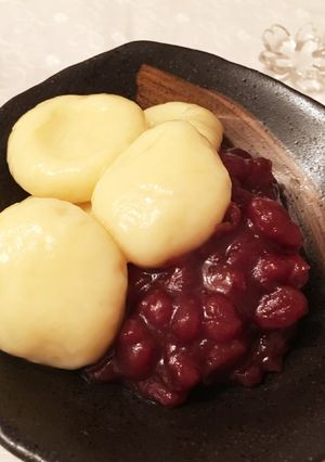余ったスイートポテトde白玉-レシピのメイン写真