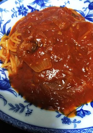簡単！アンチョビのトマトパスタ-レシピのメイン写真