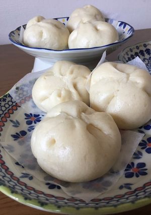 簡単!綺麗!フライパンで肉まん-レシピのメイン写真