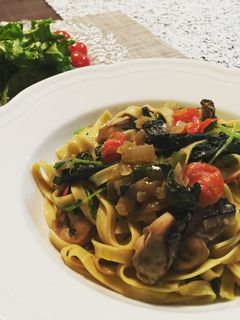 牡蠣のパスタ-レシピのメイン写真