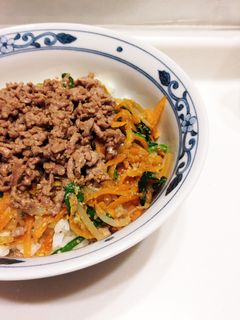 幼稚園の給食の味☆ビビンバ-レシピのメイン写真