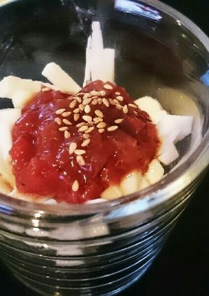 大和芋の梅鰹合え-レシピのメイン写真
