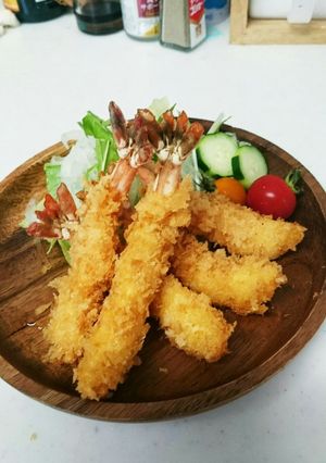 お店のようなまっすぐ海老フライ♪-レシピのメイン写真