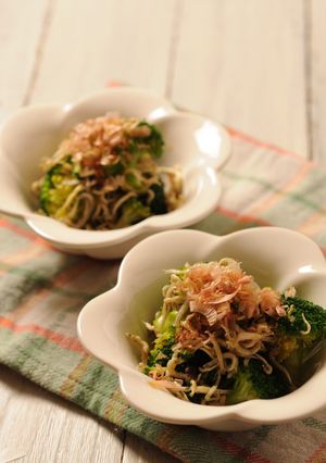 ブロッコリーのきび酢醤油あえ-レシピのメイン写真