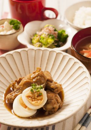 鶏手羽のきび酢煮-レシピのメイン写真