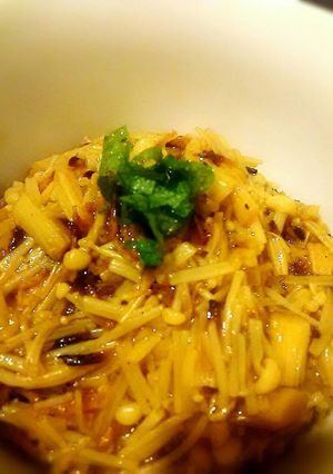 常備菜　エノキ茸のソース　洋風なめたけ-レシピのメイン写真