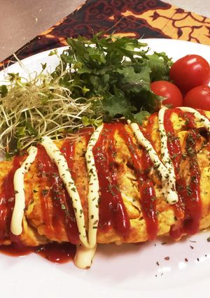 ツナとチーズのオムレツ-レシピのメイン写真