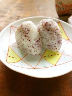 しらすとゆかりのオイルおにぎり-レシピのメイン写真