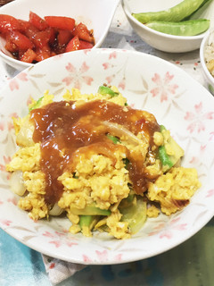 アボカドの卵のふわとろあんかけ-レシピのメイン写真
