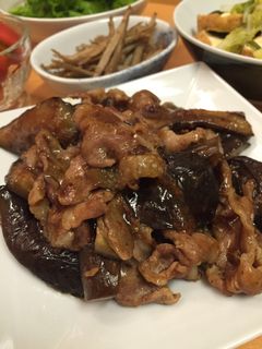 茄子と豚肉の生姜焼き-レシピのメイン写真