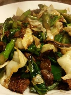 残り野菜と牛肉のオイスター炒め-レシピのメイン写真