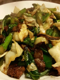 残り野菜と牛肉のオイスター炒め-レシピのメイン写真
