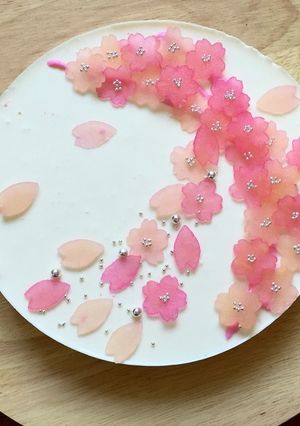 超簡単!りんごで花のデコレーション-レシピのメイン写真