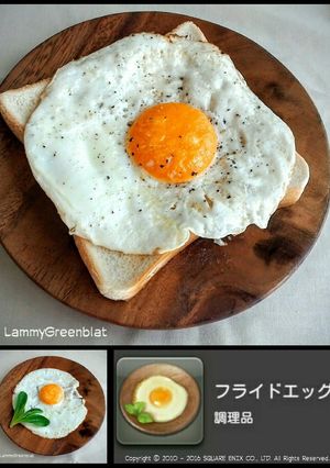 フライドエッグ-レシピのメイン写真
