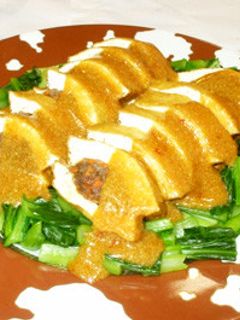 厚揚げの肉詰め♪簡単厚揚げのあんかけ♪-レシピのメイン写真