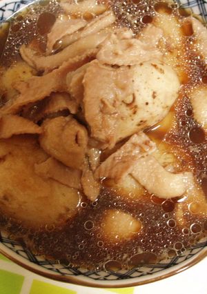 里芋と鳥皮の煮物-レシピのメイン写真