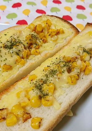 焼きもろこしトースト☆-レシピのメイン写真