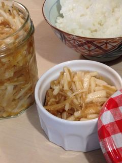 えのきの佃煮と山芋の和え物-レシピのメイン写真