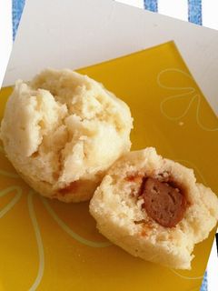 ミートボールとホケミで簡単!肉まん-レシピのメイン写真