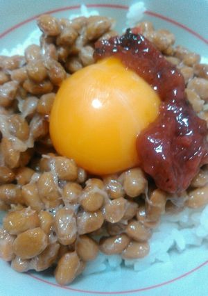 山海ぶしの納豆梅ご飯-レシピのメイン写真