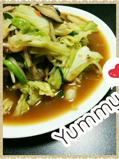 ラーメン屋風★ラーメンスープで野菜炒め-レシピのメイン写真