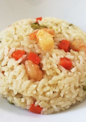 簡単☆炊飯器でエビピラフ-レシピのメイン写真