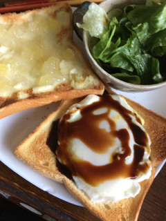 目玉焼きトースト-レシピのメイン写真