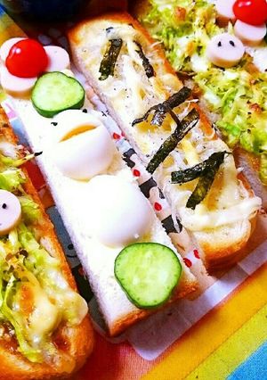ご当地イースタートースト-レシピのメイン写真