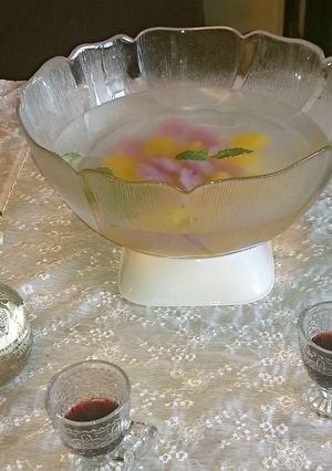 タピオカ洋風わらび餅（野菜パウダー入り）-レシピのメイン写真
