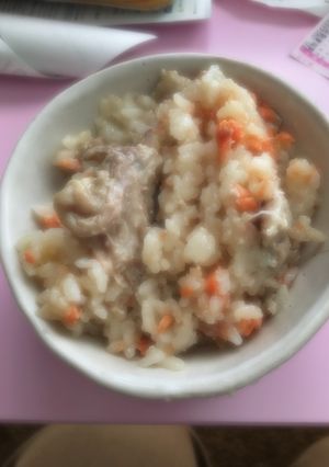 鮭鳥炊き込みご飯-レシピのメイン写真