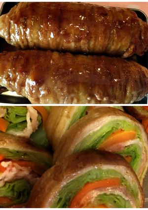 肉巻きキャベツ-レシピのメイン写真