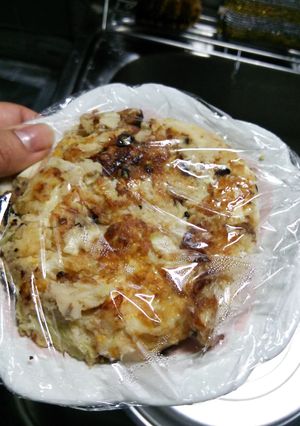 山芋の代わりにおからでお好み焼き-レシピのメイン写真