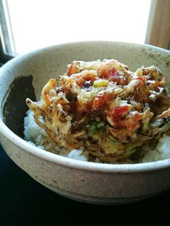 かき揚げ丼(天丼)のタレ♪-レシピのメイン写真