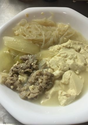 簡単あったまる肉鍋-レシピのメイン写真