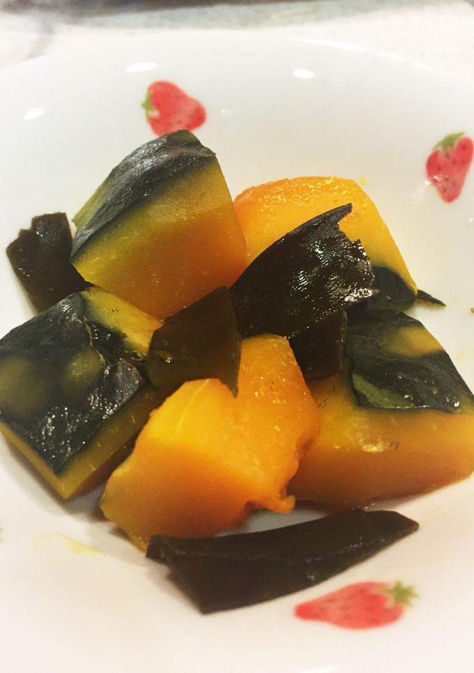 一緒に煮た昆布も美味しい♡かぼちゃの煮物-レシピのメイン写真