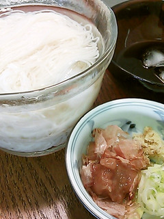 そうめん✿梅かおり-レシピのメイン写真