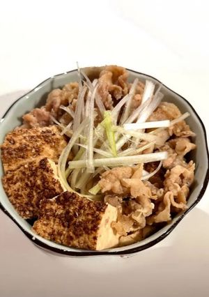 豚バラ肉をつかった肉豆腐🐖-レシピのメイン写真