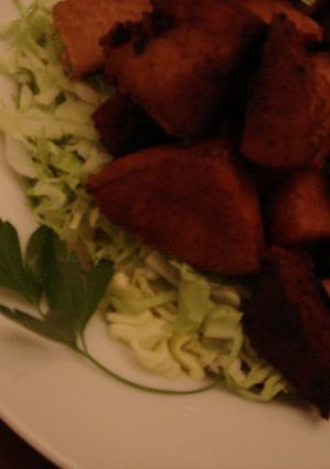 高野豆腐が鶏肉みたいな精進唐揚-レシピのメイン写真