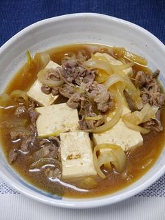 初めてでも簡単♪基本の肉豆腐(つゆだく)-レシピのメイン写真