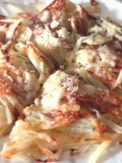 簡単おつまみ☆ポテトのピザ風ガレット-レシピのメイン写真