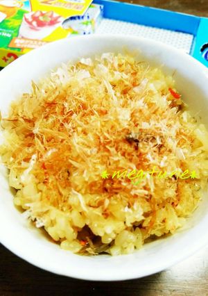 炊き込みご飯にちょい足し☆クリチおかか♡-レシピのメイン写真