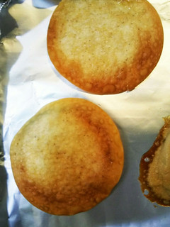 パパンと餃子の皮でスイーツピザもどき-レシピのメイン写真