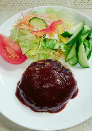 ＊我が家のハンバーグ＊-レシピのメイン写真