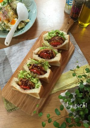 コロッケ☆ポケットサンド♪-レシピのメイン写真