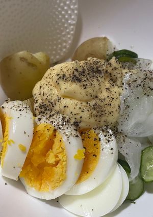 混ぜて楽しい簡単ポテトサラダ【新時代風】-レシピのメイン写真