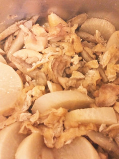 鳥ももとゴボウと油揚げ大根の煮物☆-レシピのメイン写真