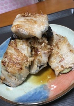 さっぱり？こってり？ナスの豚バラ巻き！-レシピのメイン写真