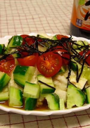 豆腐 de miyumiyuサラダ-レシピのメイン写真