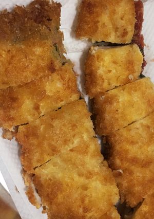 ささみの梅肉と大葉ハサミ揚げ-レシピのメイン写真